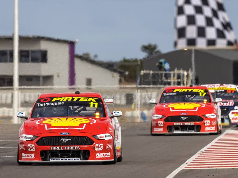 The win by Anton De Pasquale (Dick Johnson Racing) was Ford’s 400th in the series. The win by Anton De Pasquale (Dick Johnson Racing) was Ford’s 400th in the series.