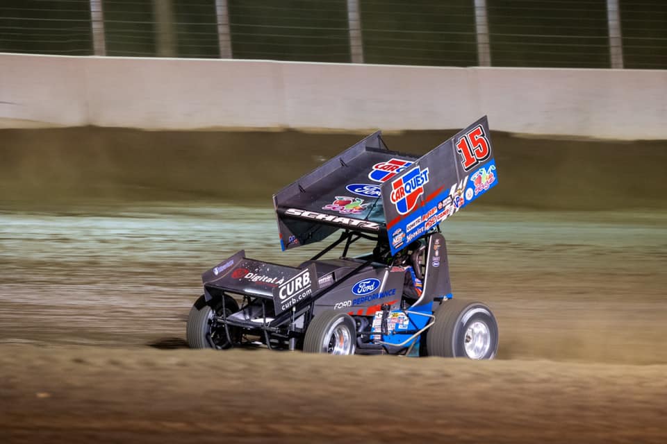 Schatz ran his streak of top-10 finishes to nine, the most of all active drivers. Schatz ran his streak of top-10 finishes to nine, the most of all active drivers.