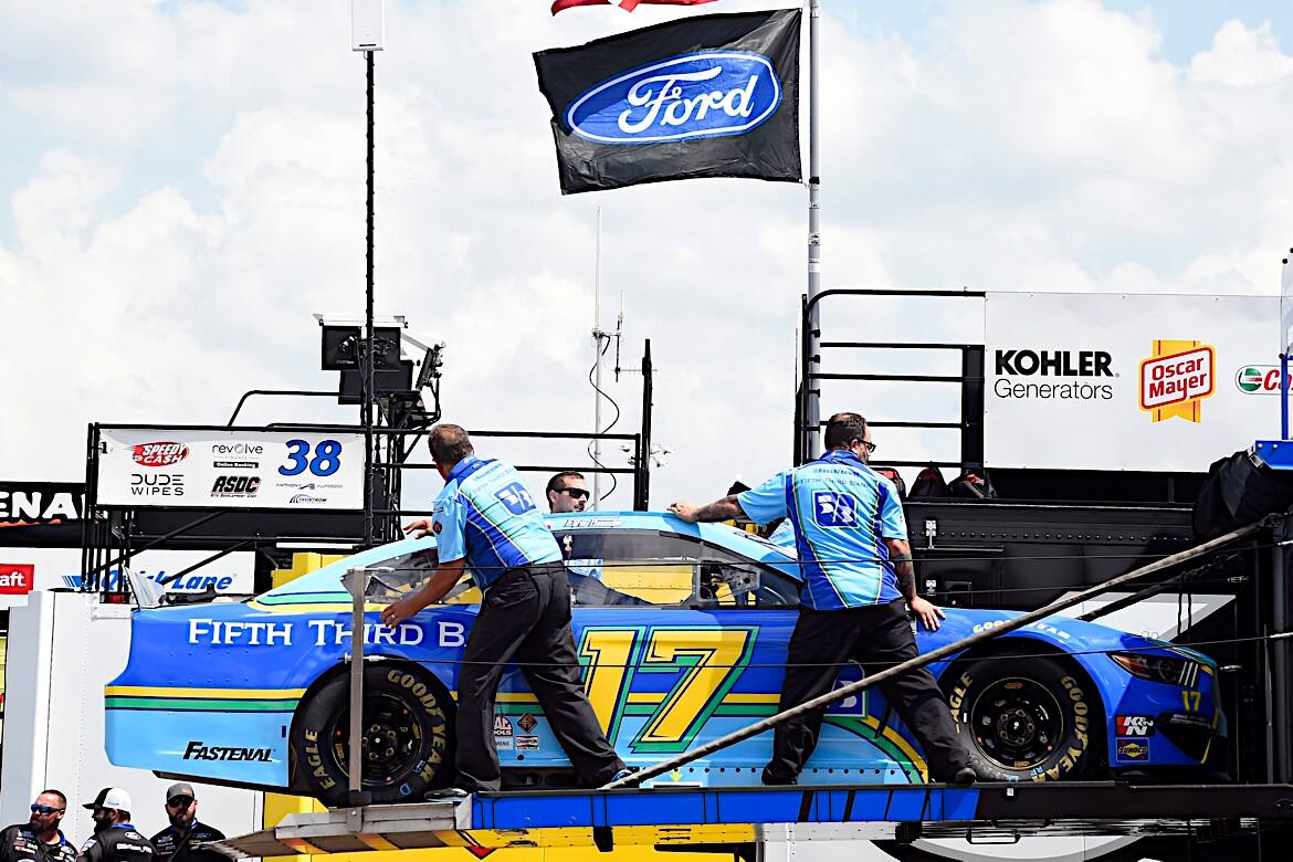 It was Buescher’s fourth top-10 finish of the season and third in the last five races. It was Buescher’s fourth top-10 finish of the season and third in the last five races.