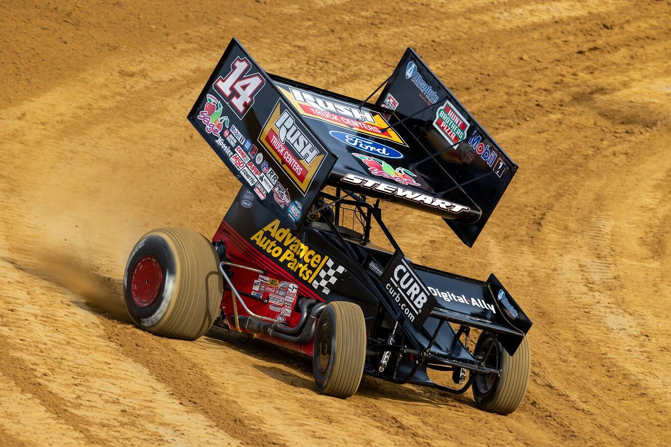 Schatz ran his streak of top-10 finishes to nine straight, the most of all active drivers. Schatz ran his streak of top-10 finishes to nine straight, the most of all active drivers.