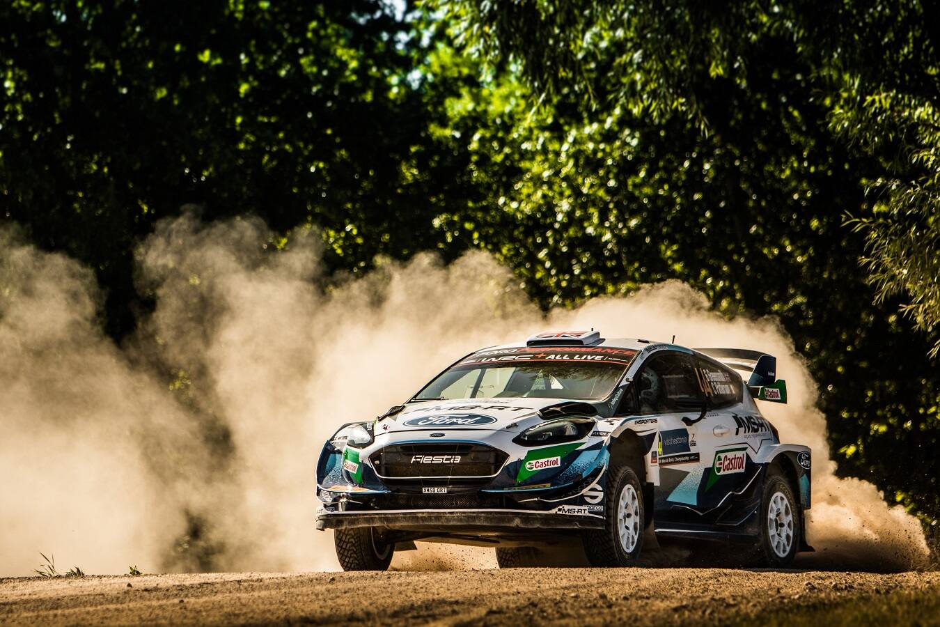 Gus Greensmith faced technical issues early and finished eighth in class at Rally Estonia. Gus Greensmith faced technical issues early and finished eighth in class at Rally Estonia.