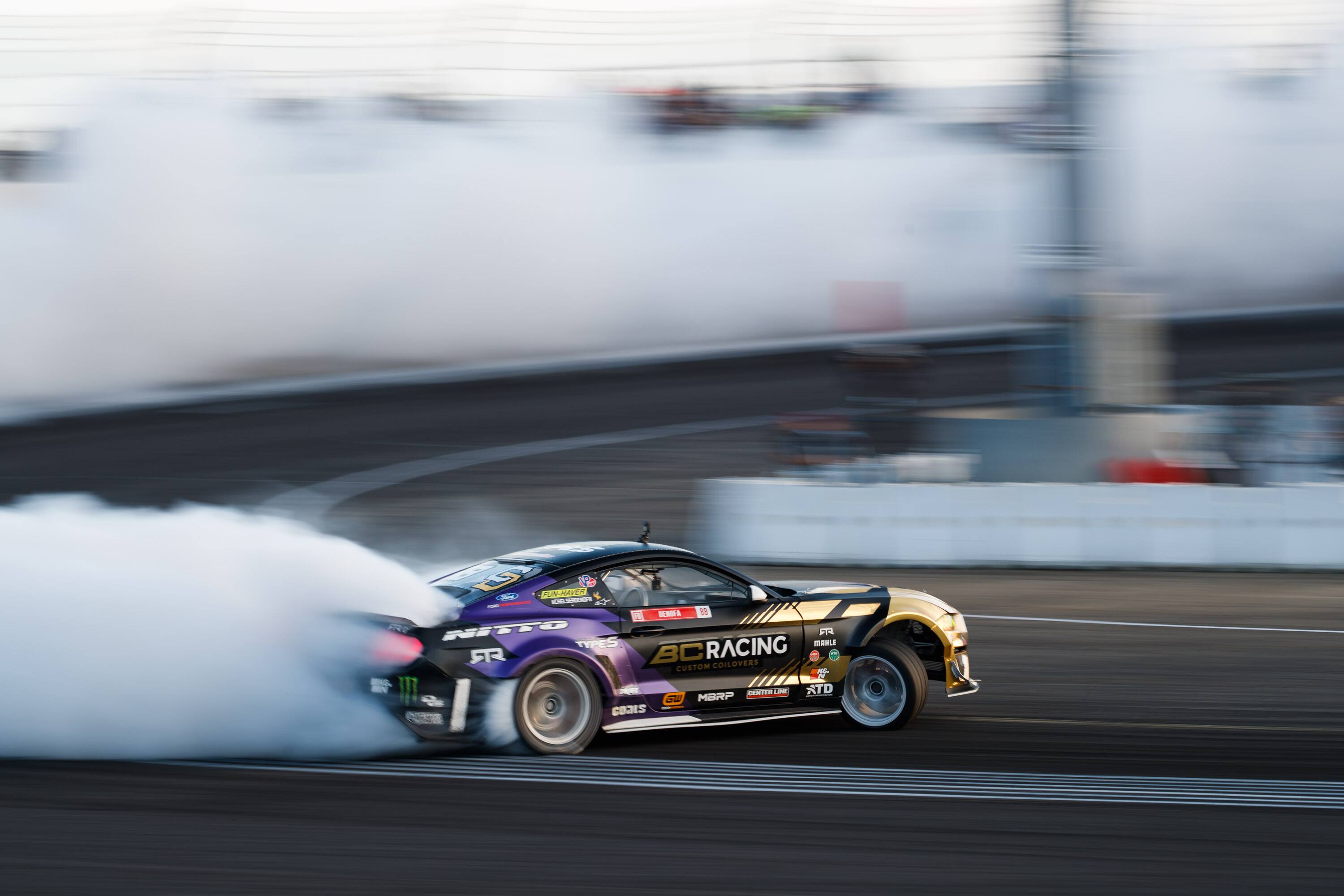 Vaughn Gittin Jr. fell just short, getting knocked out in the final four and finishing fourth. Vaughn Gittin Jr. fell just short, getting knocked out in the final four and finishing fourth.