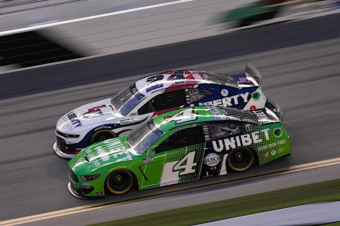 Kevin Harvick and Aric Almirola qualified for Stewart-Haas Racing. Kevin Harvick and Aric Almirola qualified for Stewart-Haas Racing.