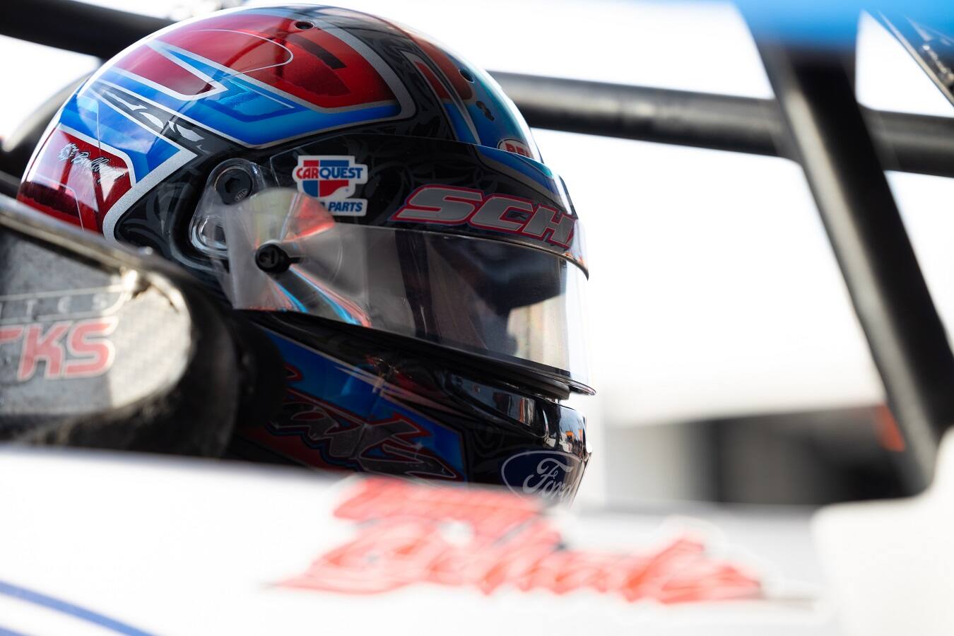 The victory was Schatz’s first career series win at the 4/10th-mile oval. The victory was Schatz’s first career series win at the 4/10th-mile oval.