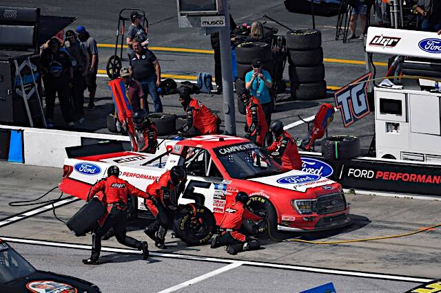 He gained two spots in the playoff standings heading into an elimination race at Bristol. He gained two spots in the playoff standings heading into an elimination race at Bristol.