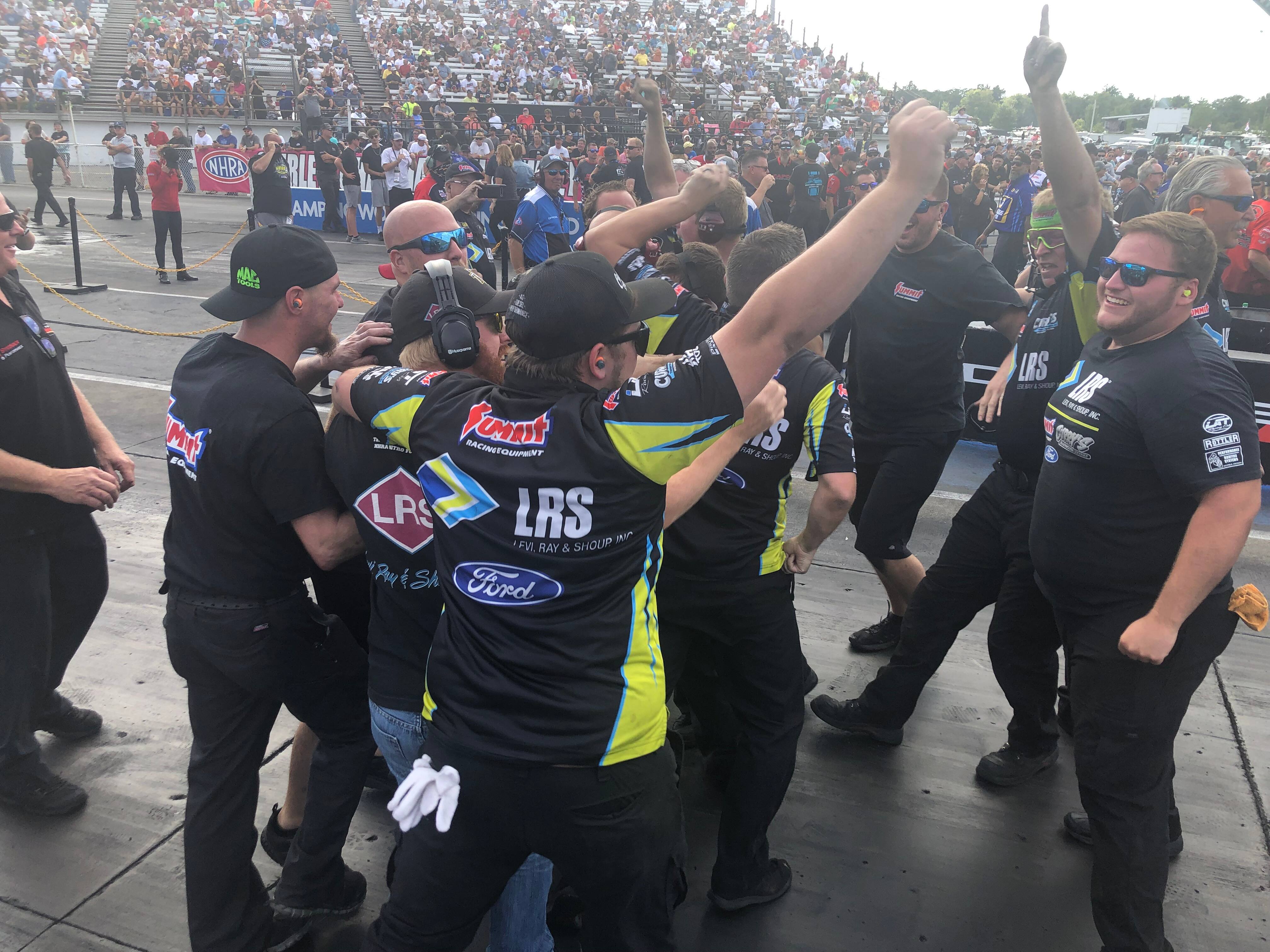 In the NHRA Camping World Drag Racing Series, Tim Wilkerson won his second U.S. Nationals title. In the NHRA Camping World Drag Racing Series, Tim Wilkerson won his second U.S. Nationals title.