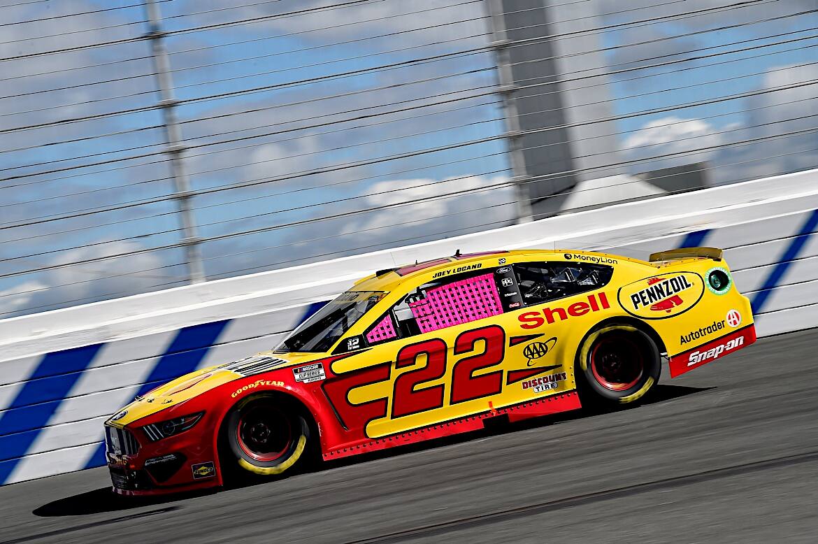 Matt DiBenedetto was sixth with Joey Logano seventh and Ryan Blaney ninth. Matt DiBenedetto was sixth with Joey Logano seventh and Ryan Blaney ninth.