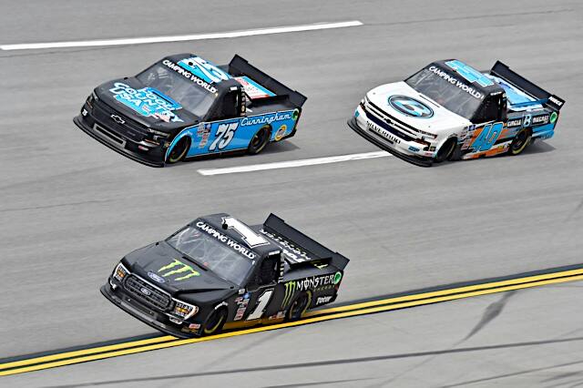 Tanner Gray (34th) and Hailie Deegan (24th) both failed to finish after multi-car accidents. Tanner Gray (34th) and Hailie Deegan (24th) both failed to finish after multi-car accidents.