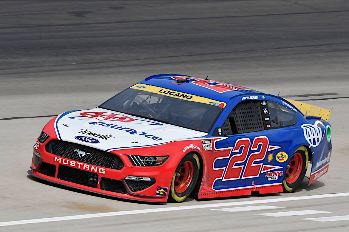 Logano is now eighth in the playoff standings. Logano is now eighth in the playoff standings.