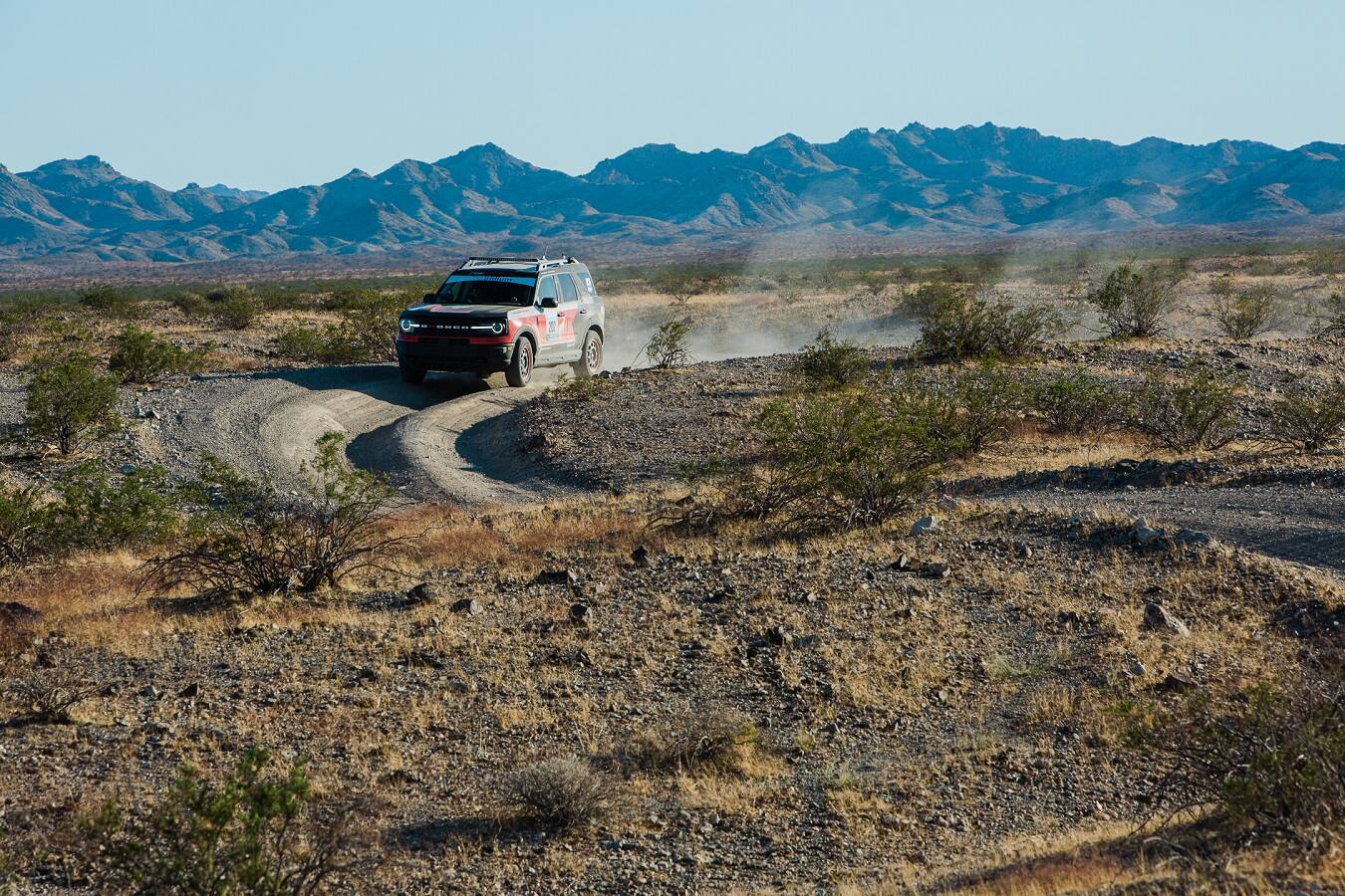 Melissa Fischer and Cora Jokinen defended the Bronco Sport’s X-Cross class title at Rebelle Rally. Melissa Fischer and Cora Jokinen defended the Bronco Sport’s X-Cross class title at Rebelle Rally.