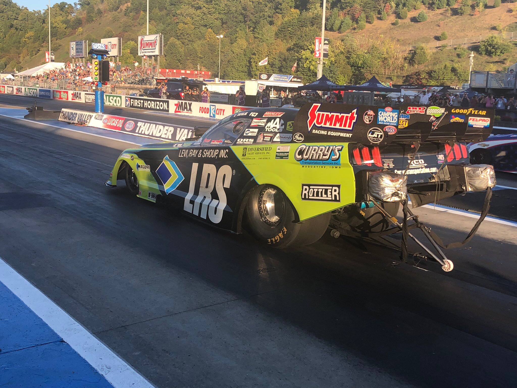Wilkerson qualified fourth, while Tasca was 11th. Wilkerson qualified fourth, while Tasca was 11th.