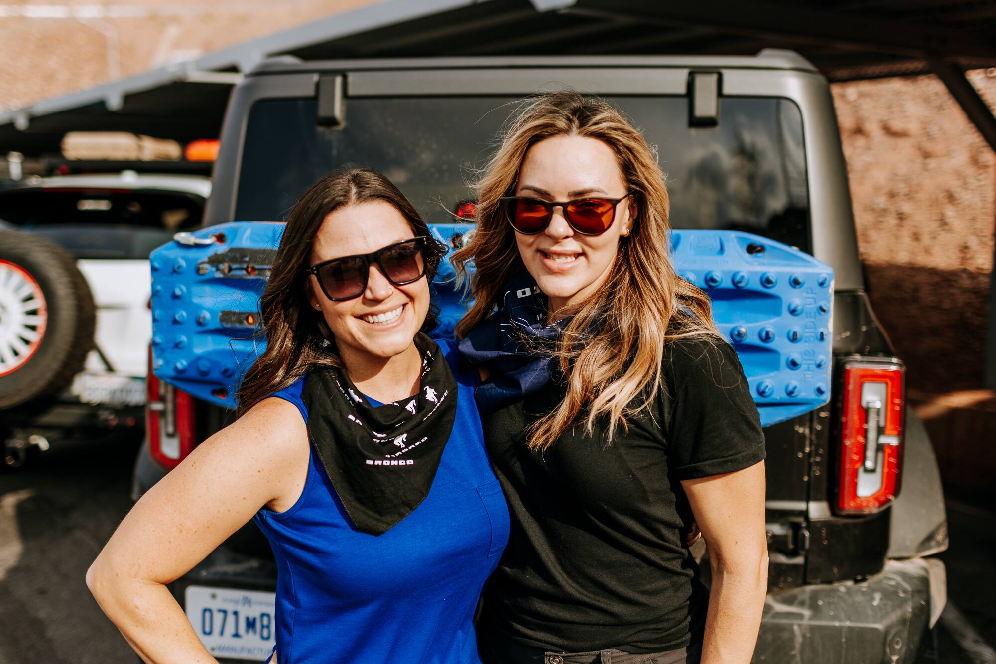 Shelby Hall and Penny Dale were fourth overall in the competitive 4x4 class, in a Bronco 2-Door. Shelby Hall and Penny Dale were fourth overall in the competitive 4x4 class, in a Bronco 2-Door.