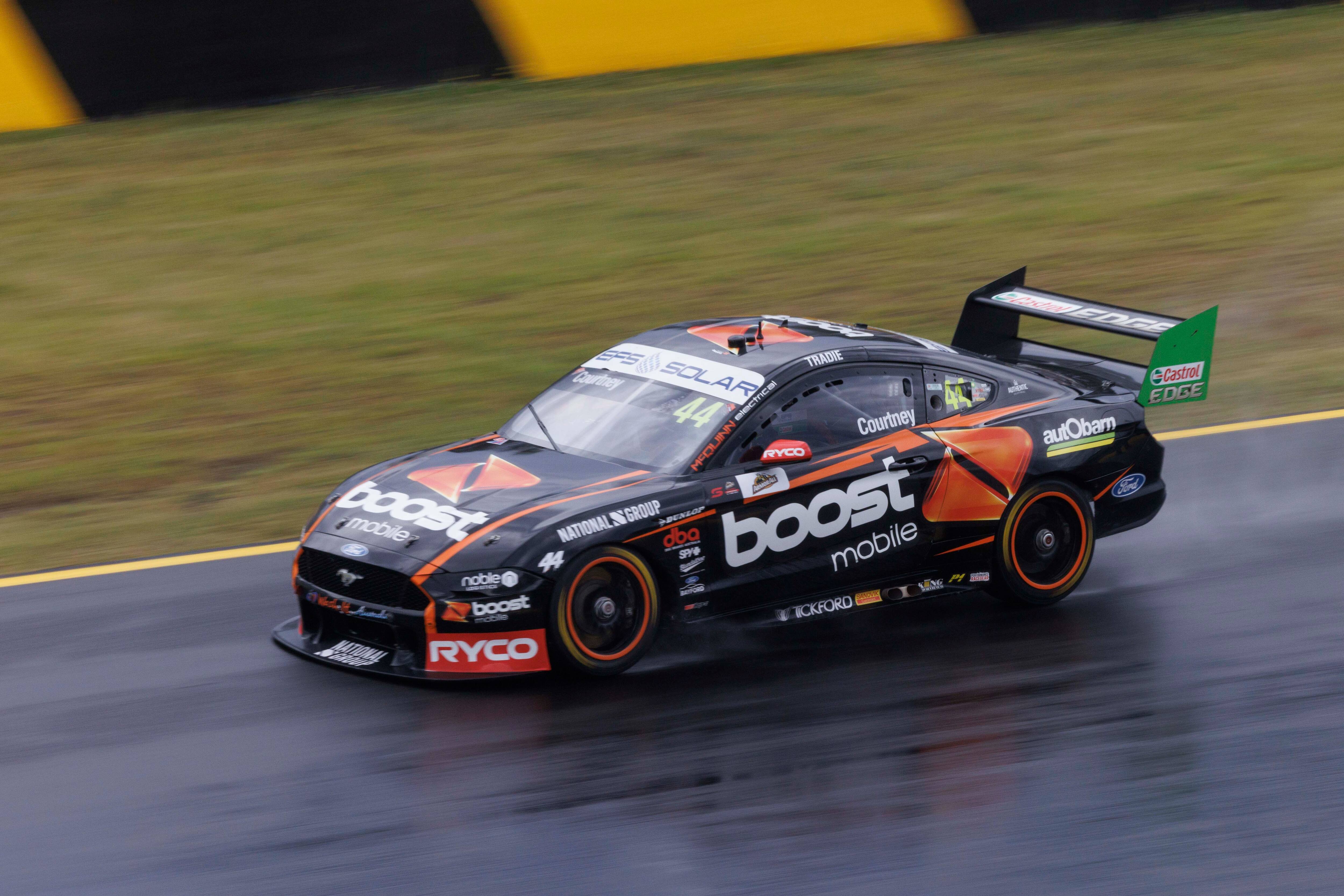 James Courtney led Tickford and joined the podium parade with a third-place finish in Race 24. James Courtney led Tickford and joined the podium parade with a third-place finish in Race 24.