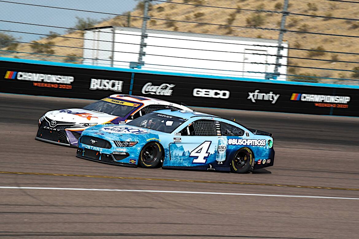 Harvick (fifth) led the way for Ford in the final driver standings. Harvick (fifth) led the way for Ford in the final driver standings.