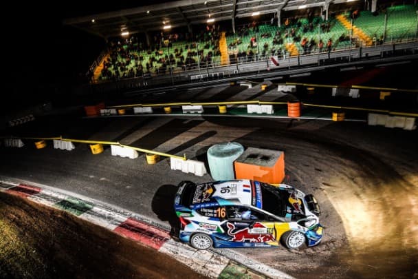 Monza was the final race for the Fiesta WRC. Monza was the final race for the Fiesta WRC.
