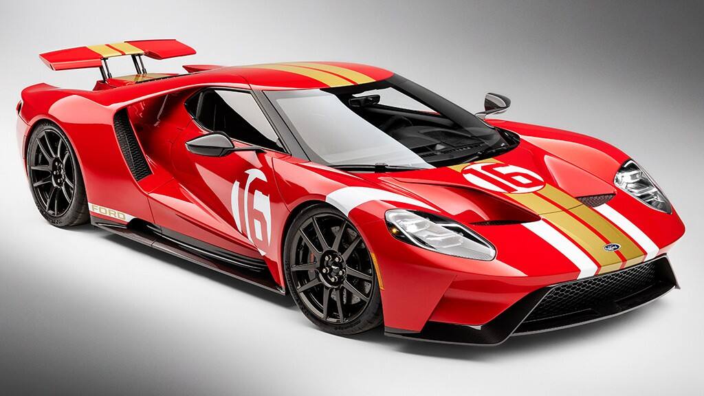 Ford GT Alan Mann Heritage Edition Celebrates Experimental GT Race Car Prototypes from 1966 at Chicago Auto Show