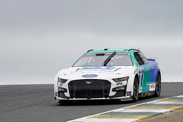 Ford claimed five of the top six positions in the NASCAR Cup Series at Sonoma in California.