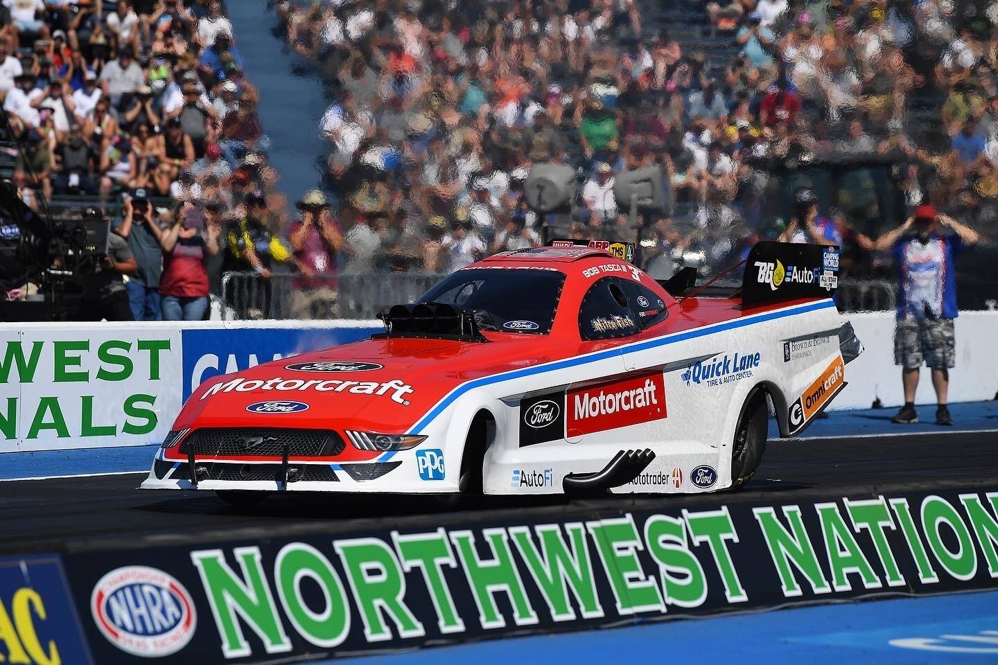 Tasca was the top Funny Car qualifier at the event, with Wilkerson ninth. 