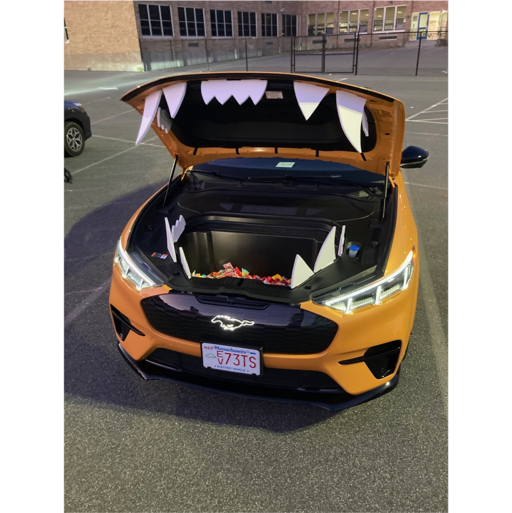 Frunk or Treat: D-Ford Designer Incorporates Mustang Mach-E into Halloween Festivities 