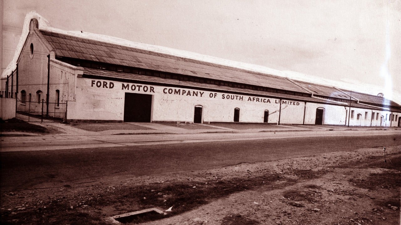 The first assembly plant in South Africa