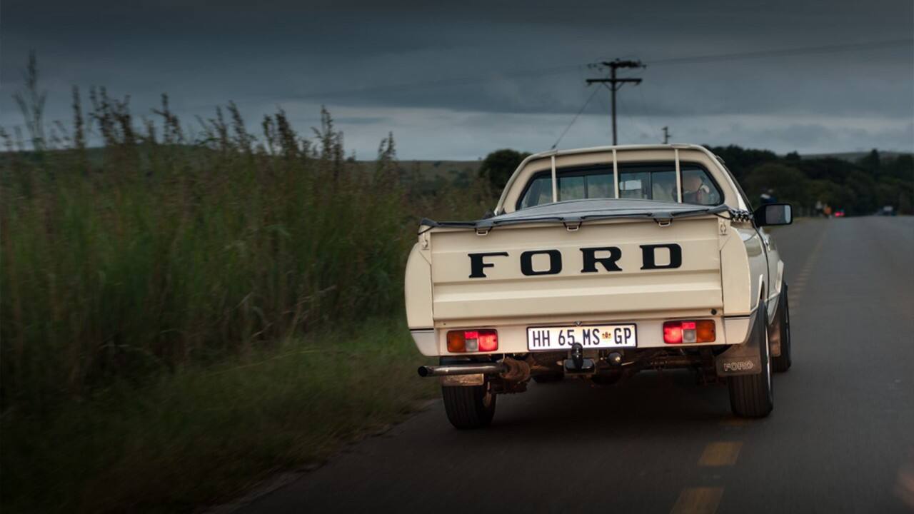 A Cortina pickup truck
