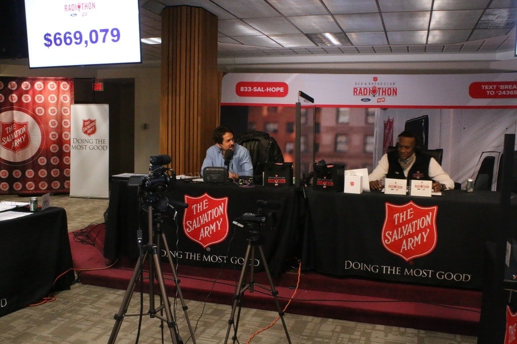 The Salvation Army Bed & Bread Club Radiothon