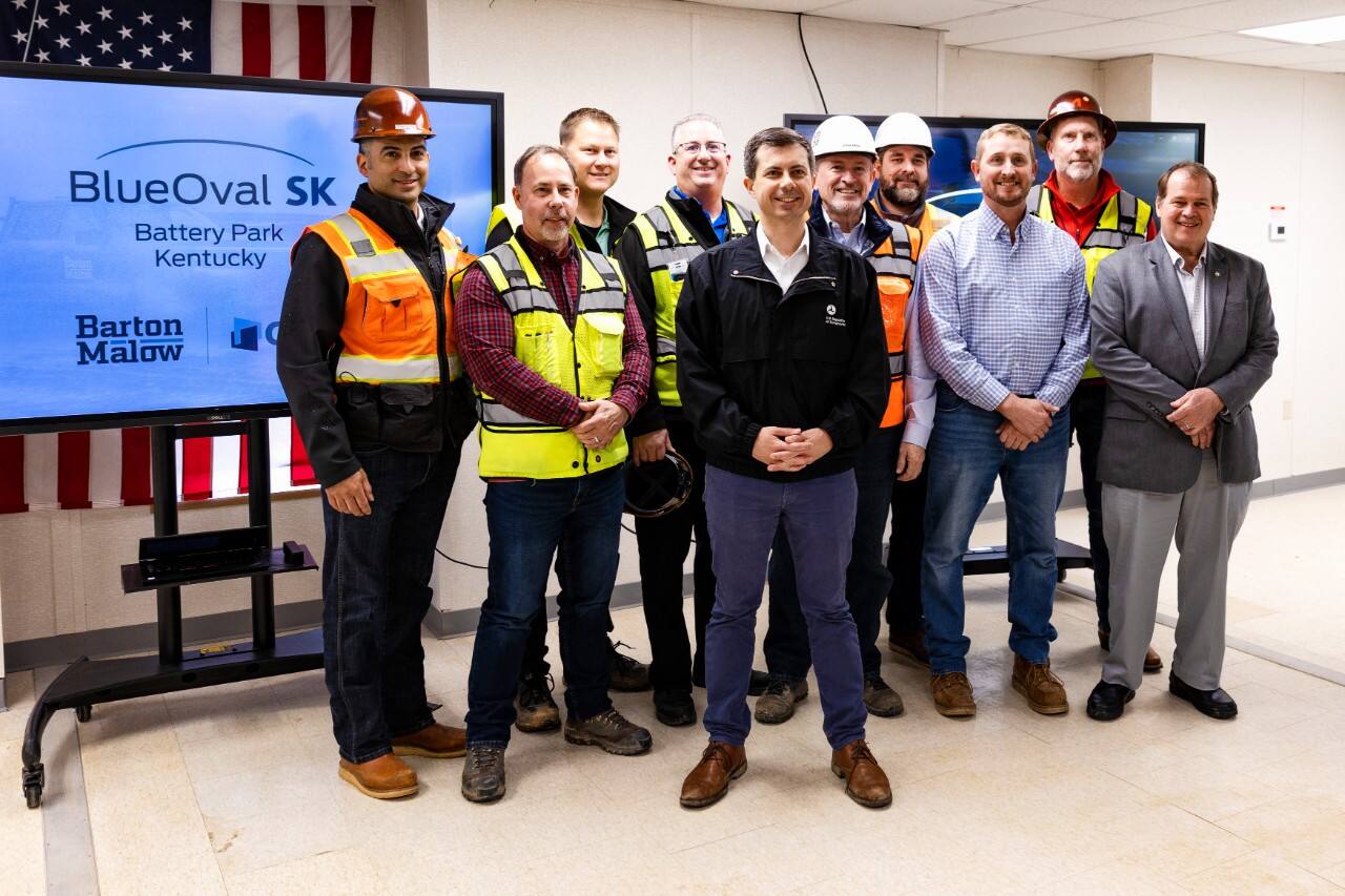 Secretary Pete Buttigeg visits Blue Oval SK