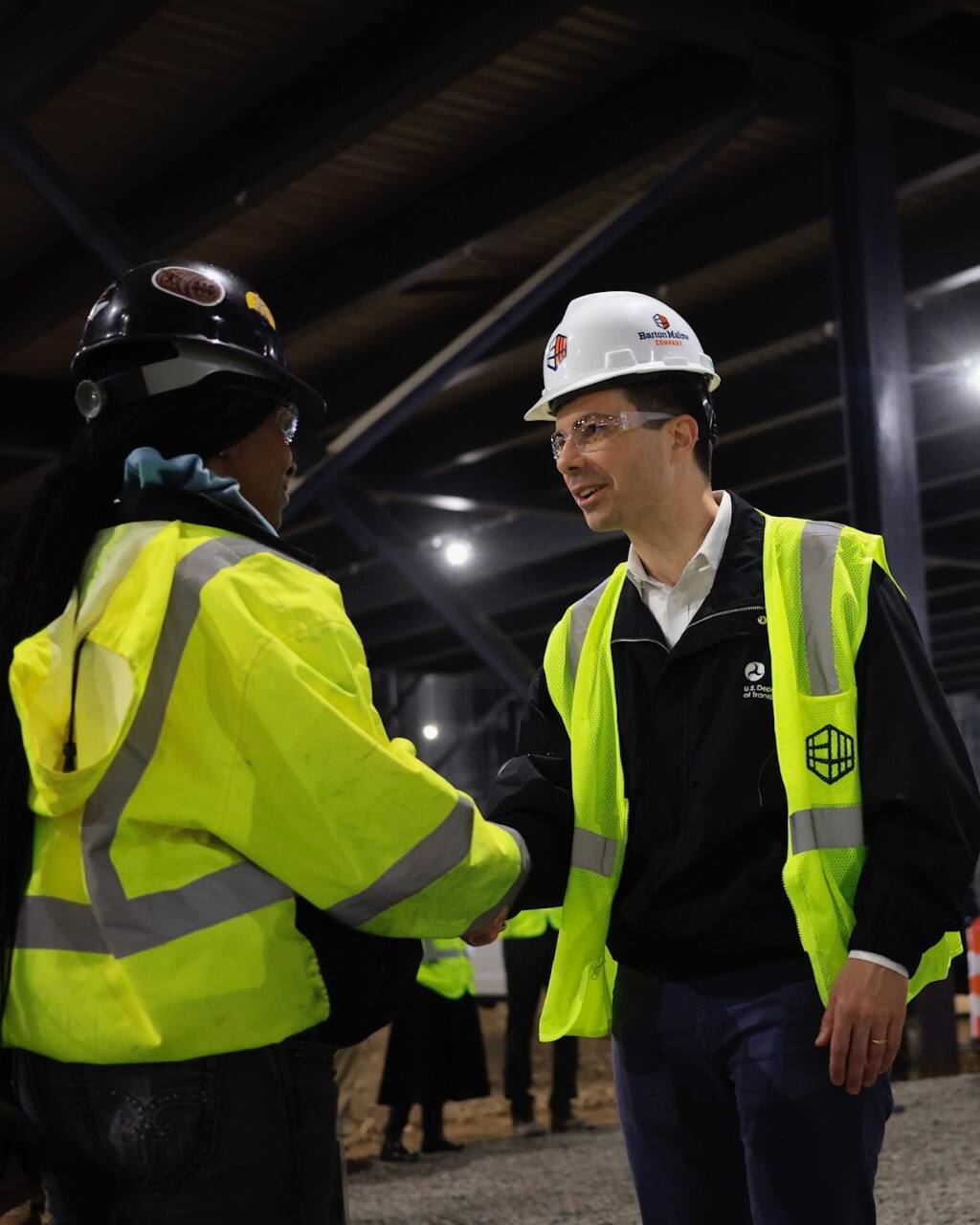 Secretary Pete Buttigeg visits Blue Oval SK