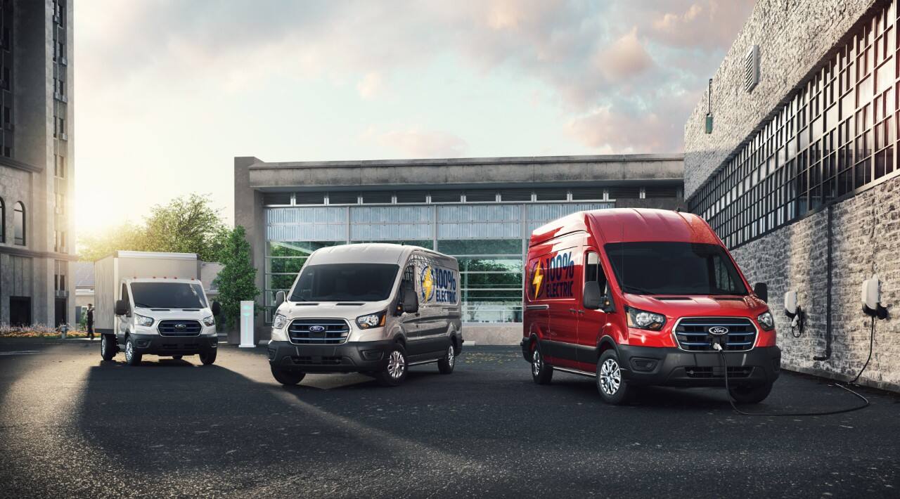 All new Ford E-Transit