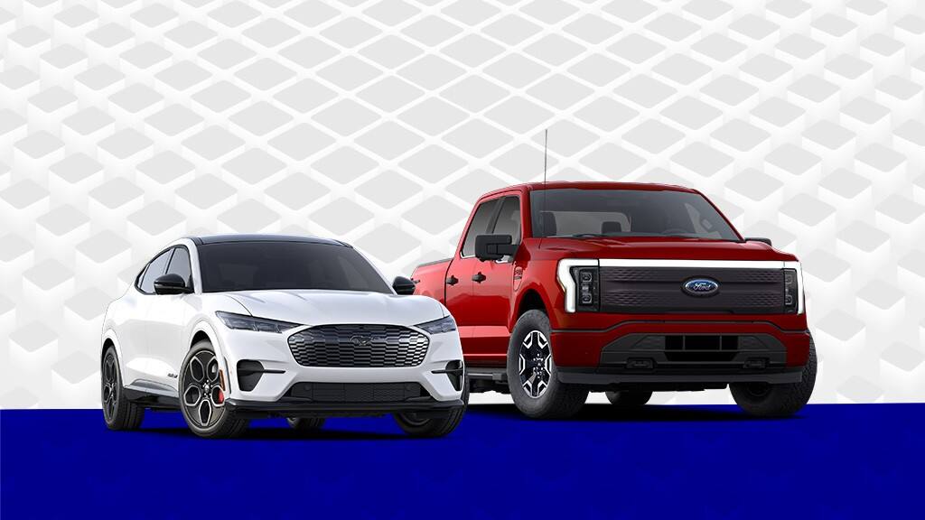 Ford Mustang and F-150 Lightning