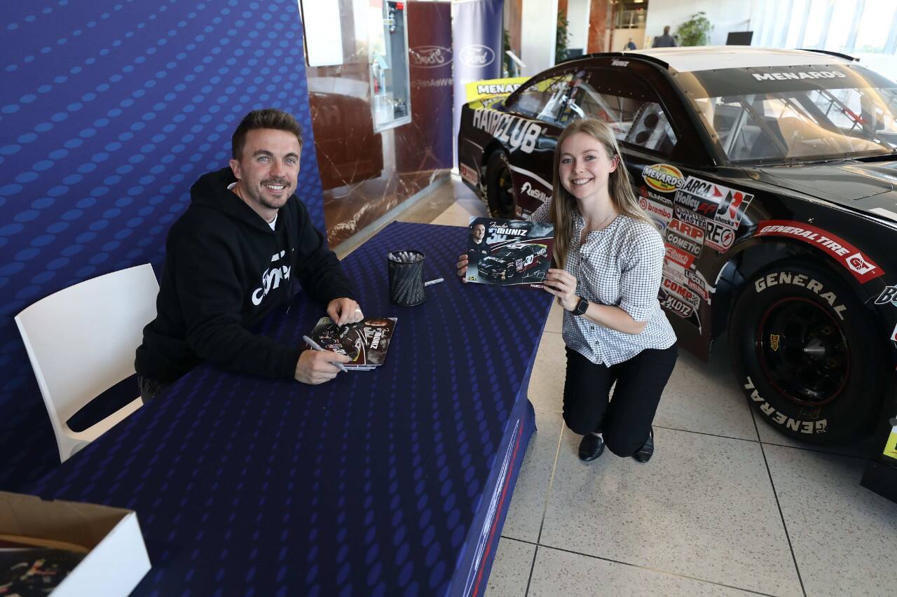 Frankie Muniz visits WHQ