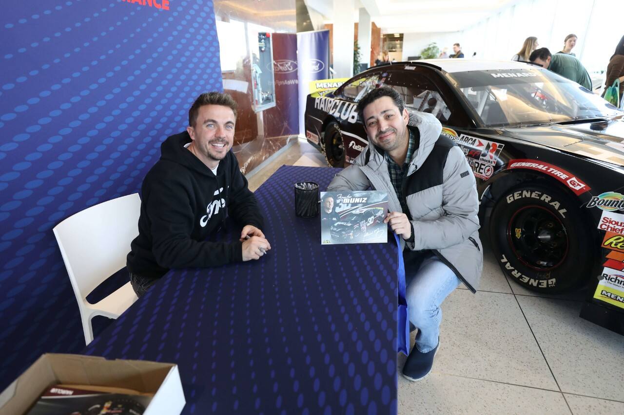 Frankie Muniz visits WHQ