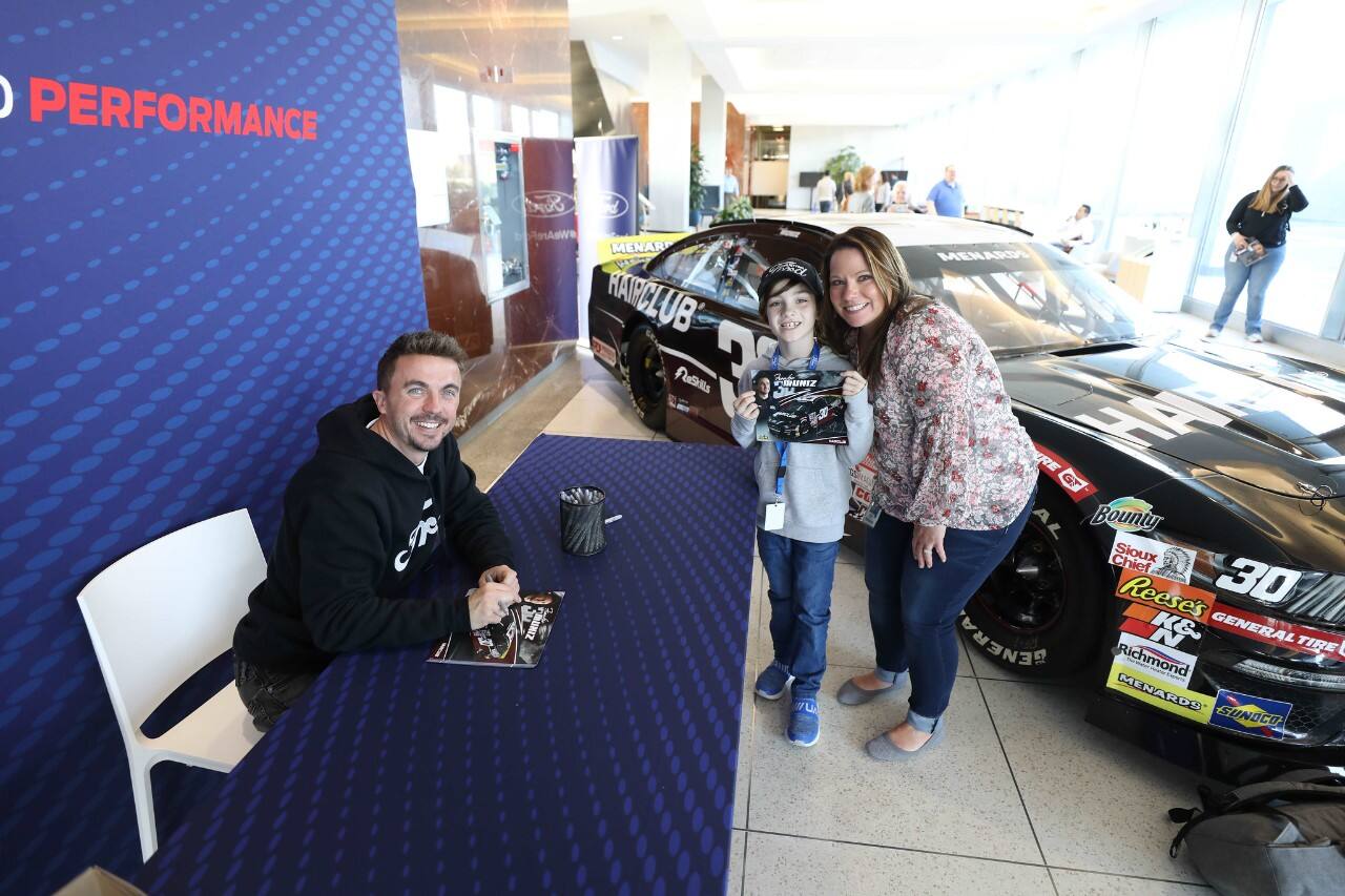Frankie Muniz visits WHQ