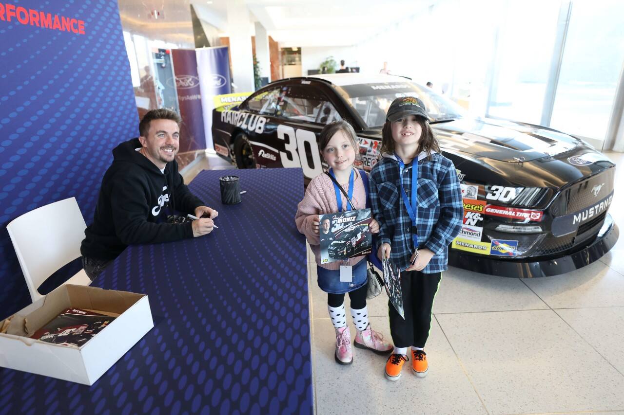 Frankie Muniz visits WHQ