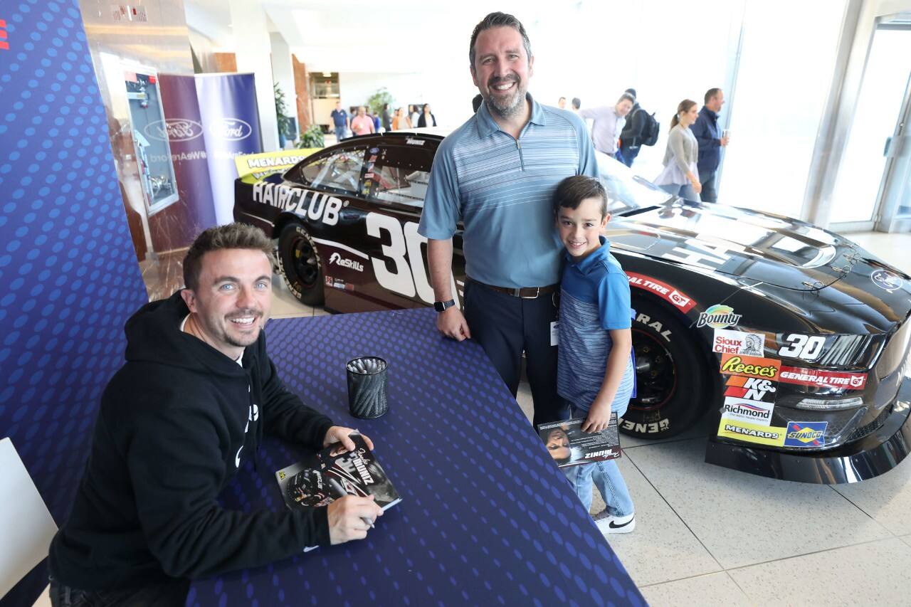Frankie Muniz visits WHQ