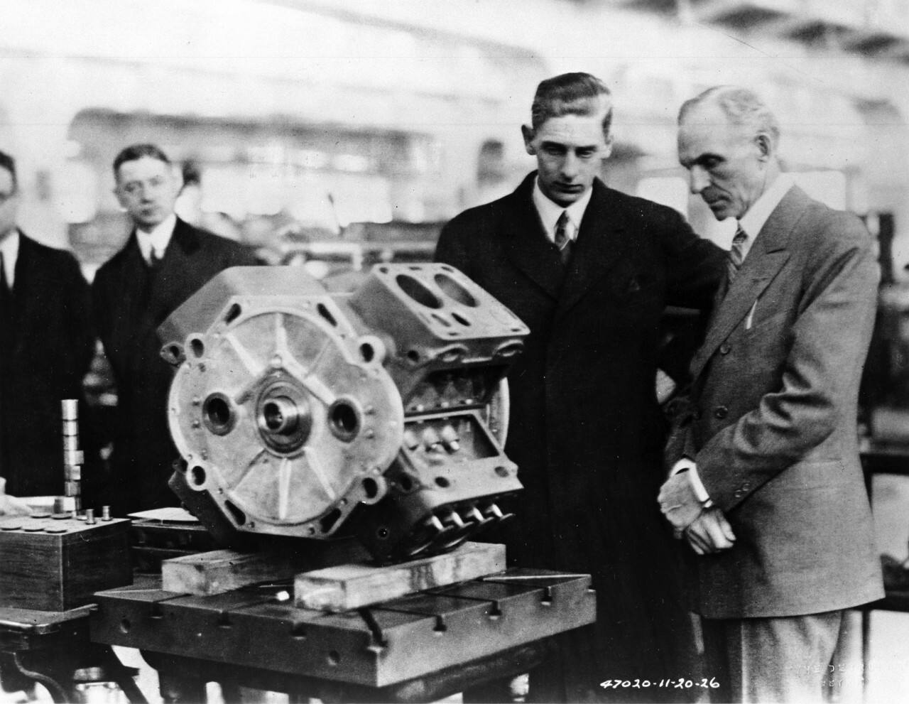 The X-8 Engine fascinated Henry Ford.
