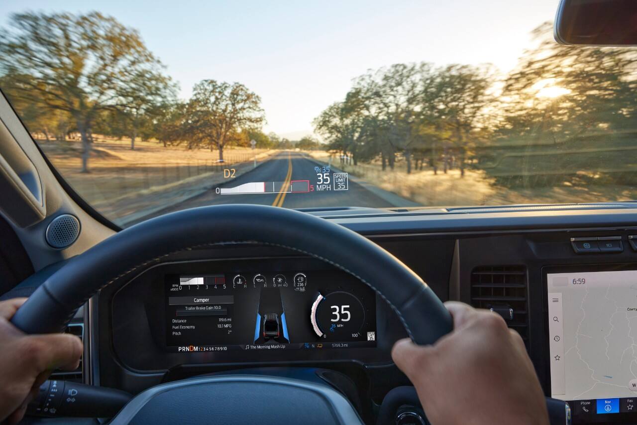 Fighter-Jet Inspired Head-Up Display 