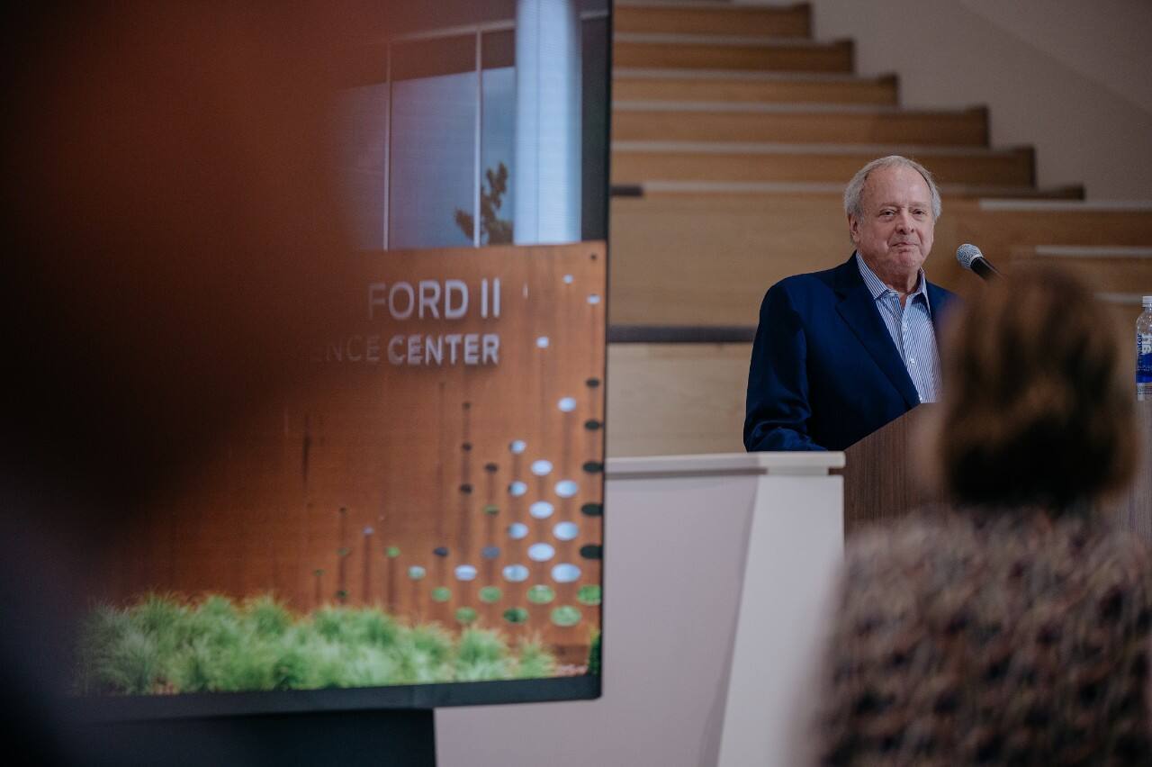 Edsel Ford II thanked employees for their support throughout the years