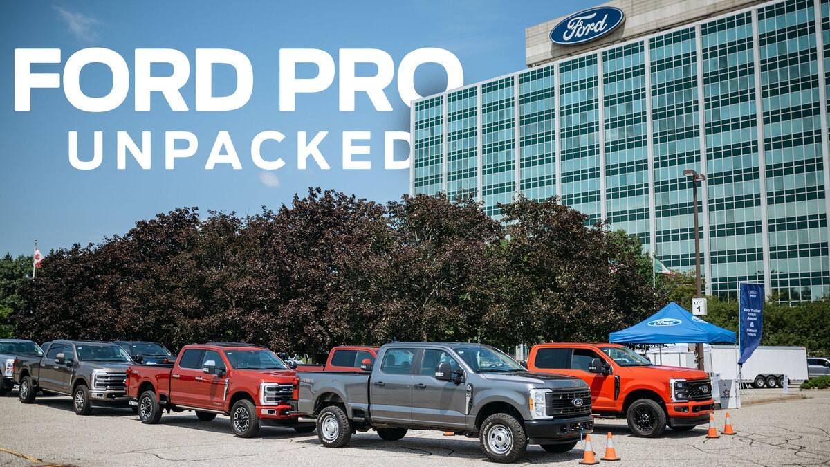 ford pro unpacked