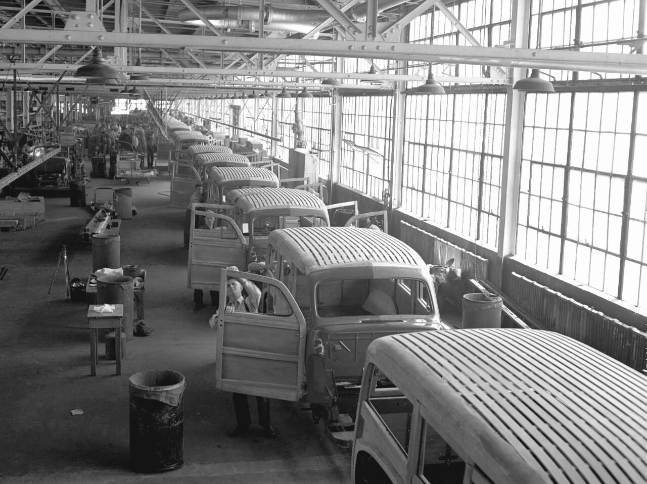 Ford managed to keep the Kingsford plant operating until 1951 despite a dramatic decrease in the demand for automotive wood.