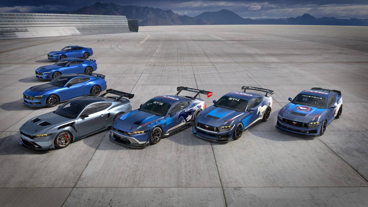 mustang family photo
