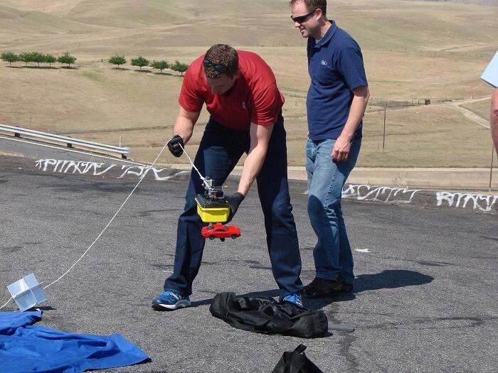 Michael Sego helped get the Mustang toy car in space.