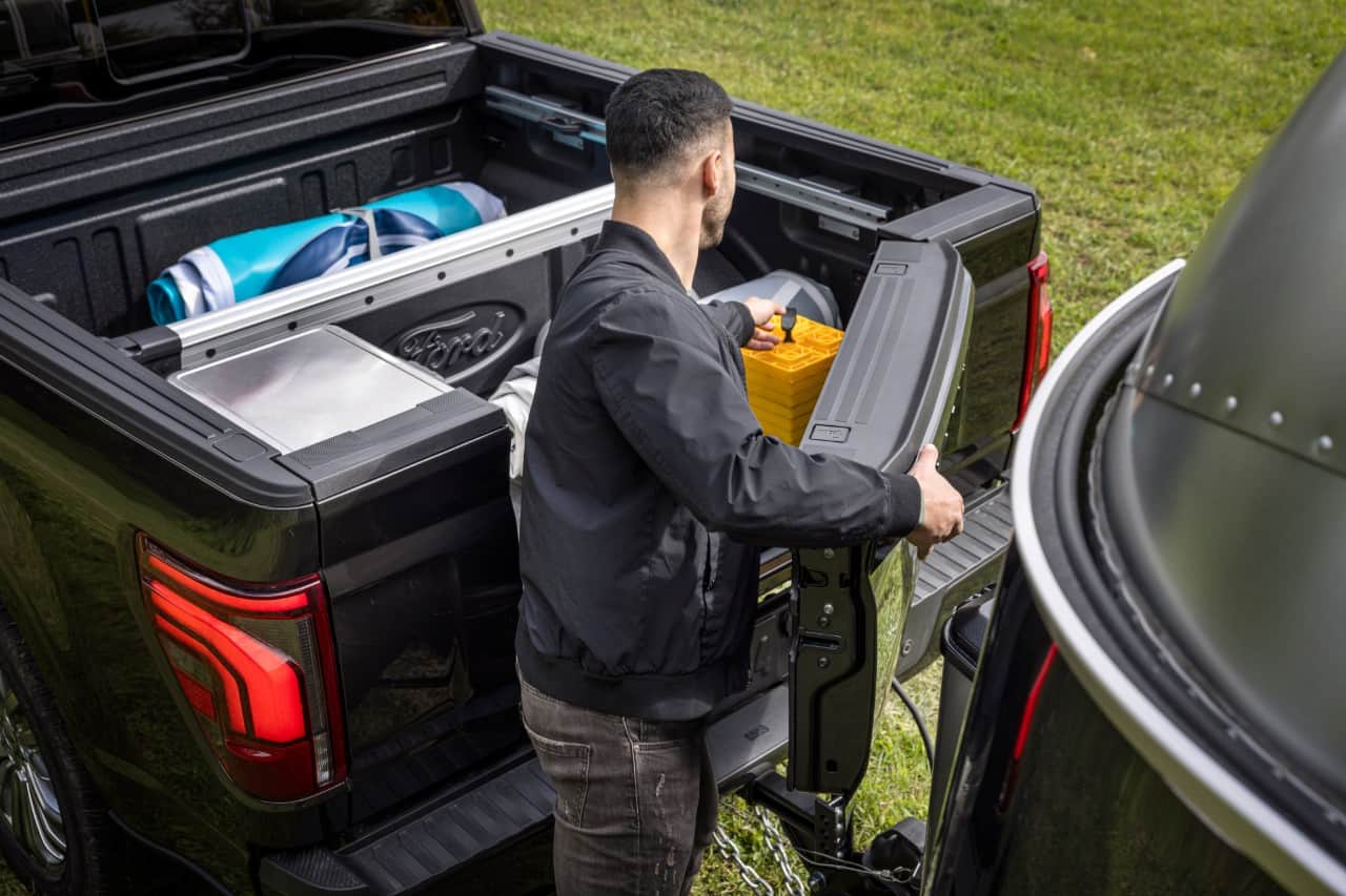 The F-150 tailgate