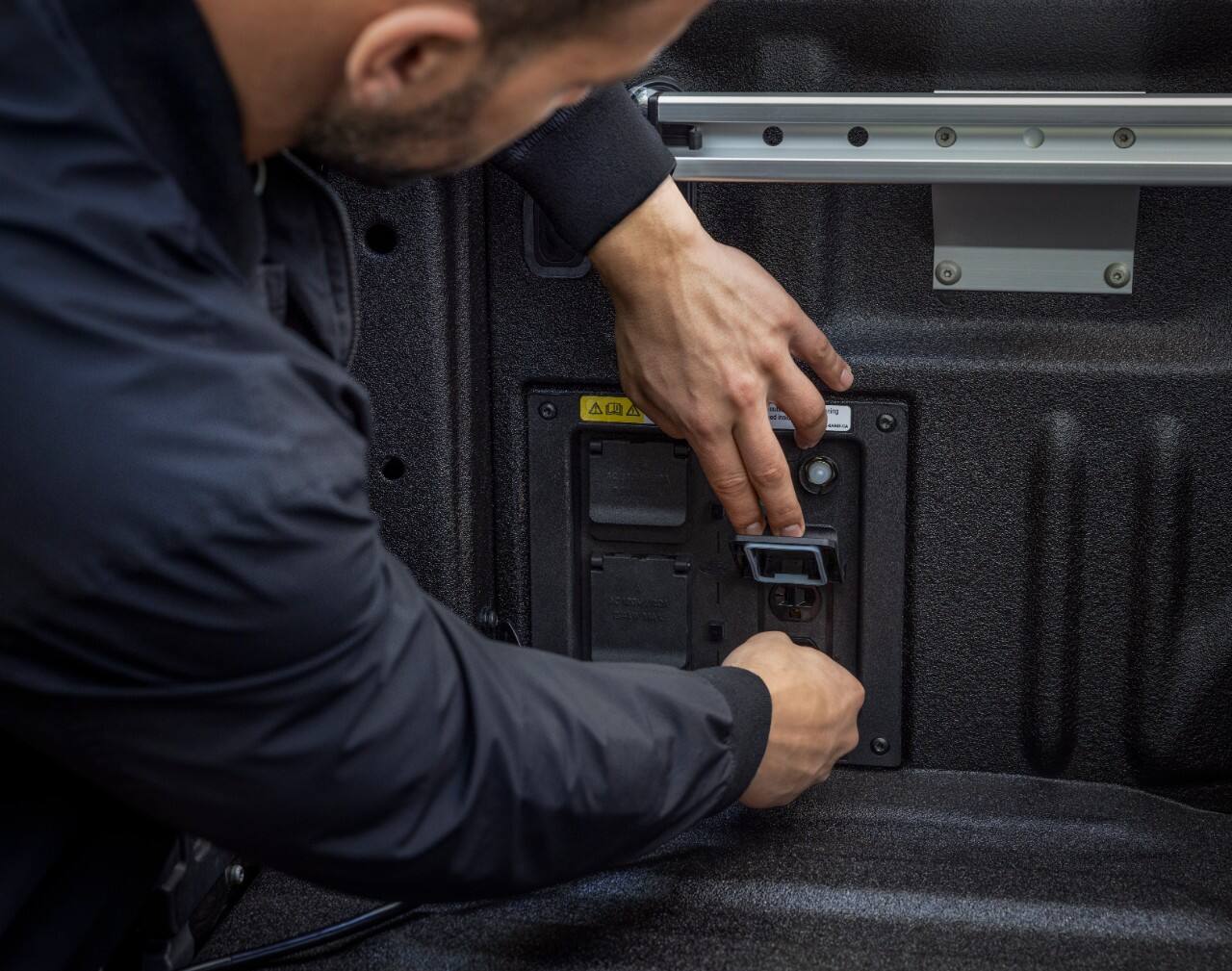 The Pro Power onboard features many plugs to charge household devices.