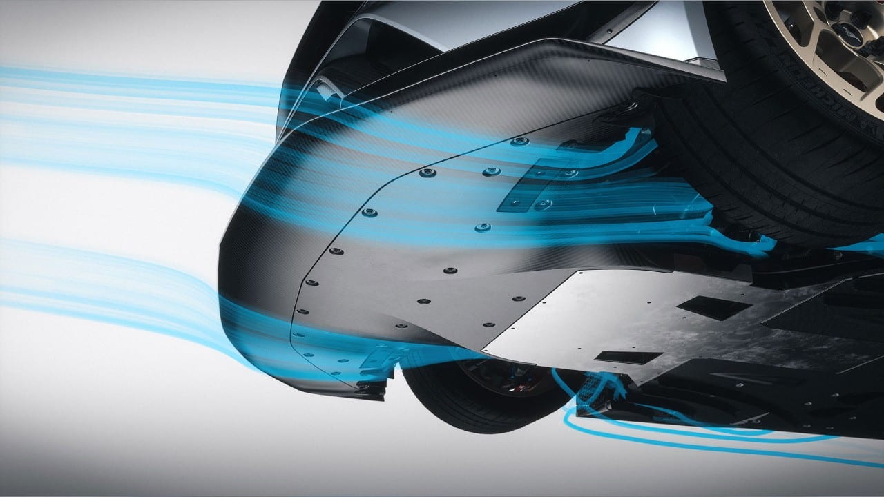 mustang gtd underbody airflow