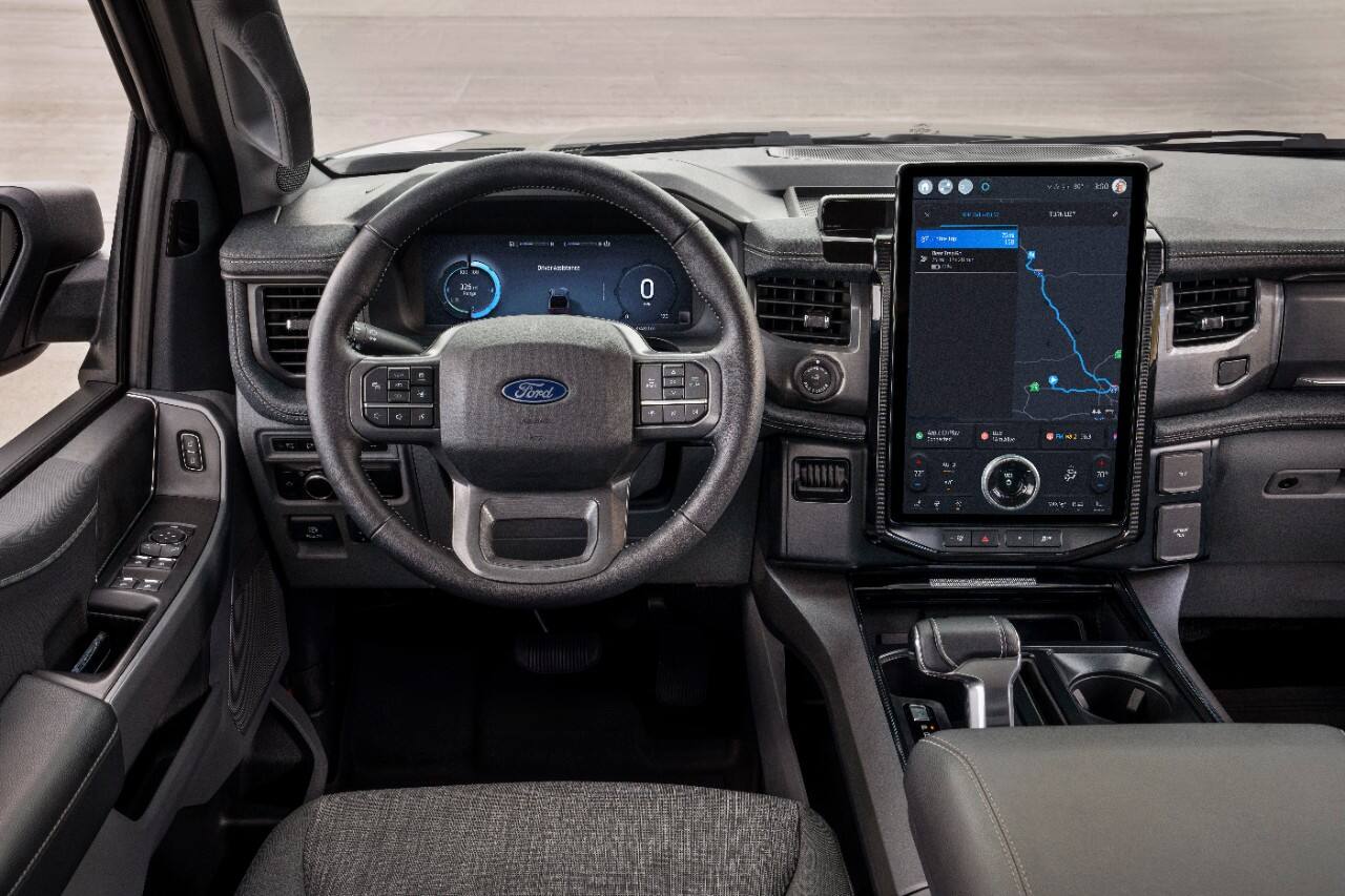 f-150 lightning flash instrument panel