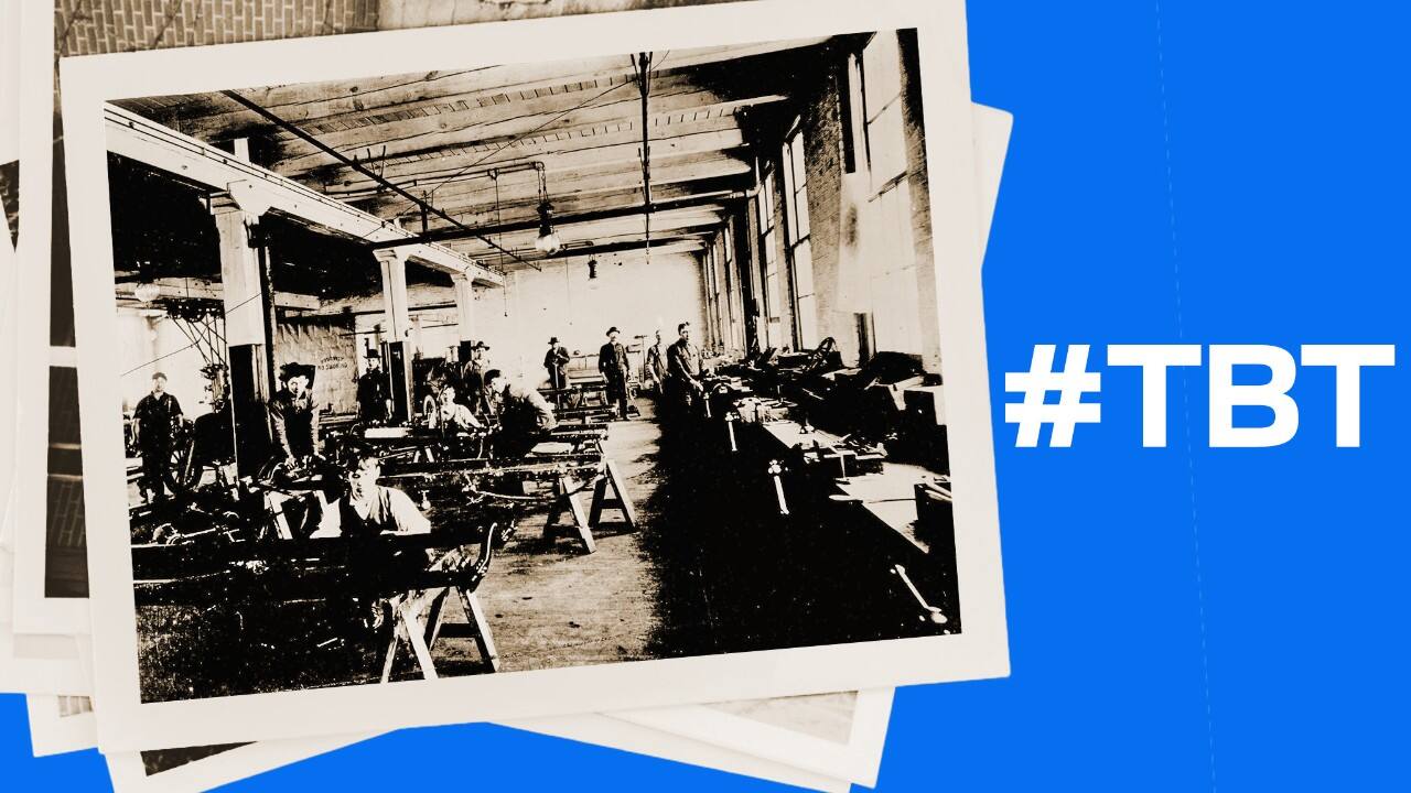 Ford’s Piquette Plant in 1908