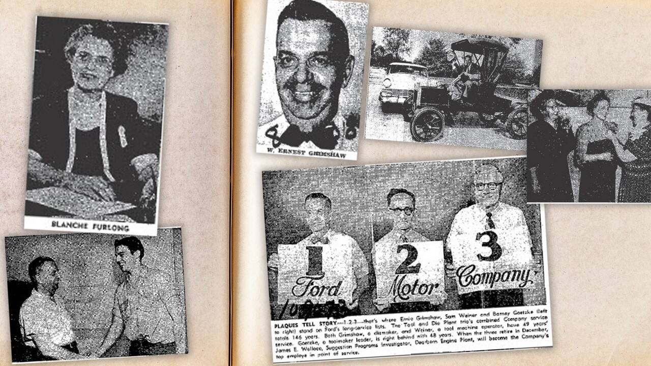 Furlong and Grimshaw were featured in the Rouge News throughout the latter years of their careers and noted for their longevity with Ford. 