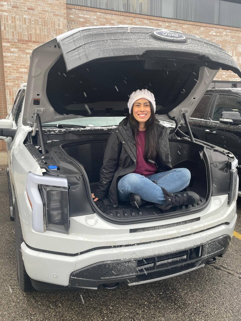 Itice, who was already familiar with the gas-powered F-150, said the F-150 Lightning far exceeds the capability of the original.