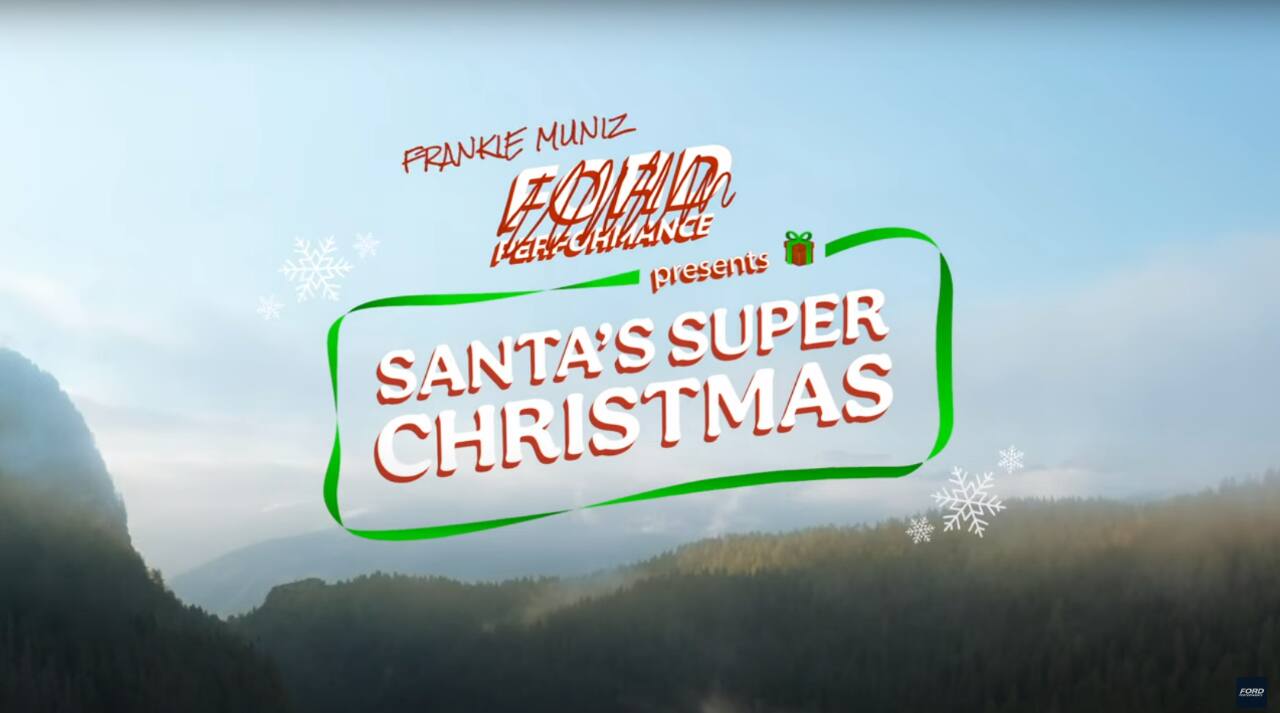 Video: Santa’s Training Camp with Frankie Muniz and Vaughn Gittin Jr.